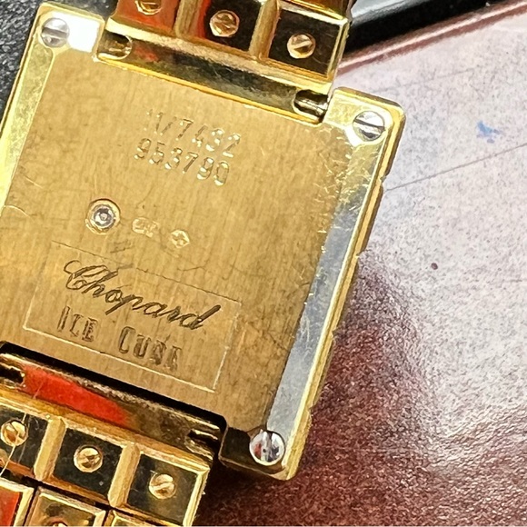 CHOPARD Ice Cube Gold-tone Dial Ladies Watch - Picture 9 of 11